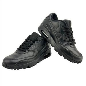 Nike Air Max 90 Ltr GS Big Kids black Running Athletic Shoes  Sz 6.5y